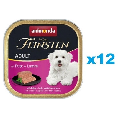 Animonda Vom feinsten classic paštéta morčacie jahňacie 12 x 150 g