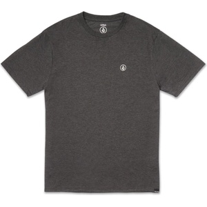 Volcom Мъжка тениска Volcom Circle Blanks HTH SST T-shirt - Heather Black - размер XL (216-8288-0114)