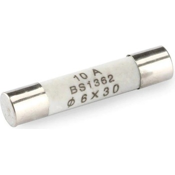 Pojistka trubičková, keramická BS1362 6x30mm 10 A