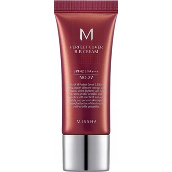 Missha M Perfect Cover BB krém 27 Honey Beige SPF42 PA+++ 50 ml