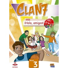 Clan 7 con ¡Hola, amigos! 3- Libro del alumno + CD-ROM Edinumen 9788498486087