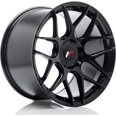 JR Wheels JR18 10,5x18 BLANK ET0-25 gloss black