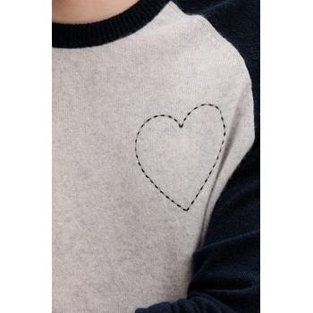 From Future Кашмирен пуловер from future мъжки в сиво от лека материя mpr02658 (mpr02658)