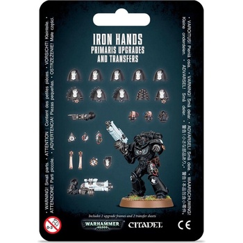 Games Workshop Iron Hands Primaris Upgrades and Transfers (48-57)