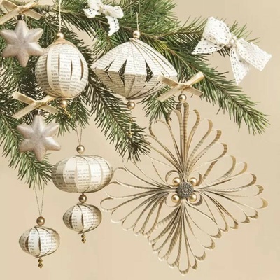 Daisy SDGW 018801 Eco Handcraft Decorations servítky 33x33cm 3V 20ks
