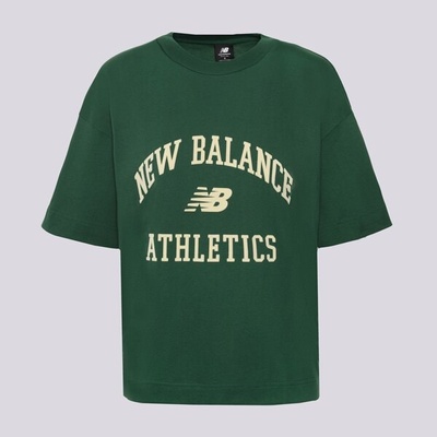 New Balance Тениска Nb Athletics Varsity Boy дамски Дрехи Тениски WT33551NWG Многоцветен XS (WT33551NWG)