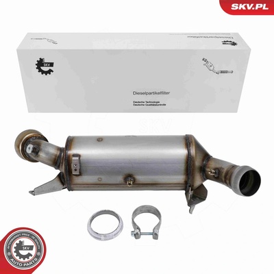 Filter sadzí/pevných častíc výfukového systému ESEN SKV 62SKV523
