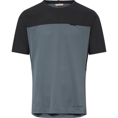 Vaude Мъжка фланелка с къс ръкав за колоездене Vaude Kuro Shirt II Cycling jersey - Heron Uni - размер XXL (056-3082-0515)