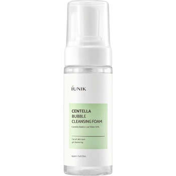 Iunik Centella Bubble Cleansing Foam čistící pěna s pupečníkem asijským 150 ml