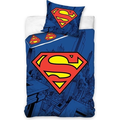 Carbotex obliečky Superman 140x200 70x90