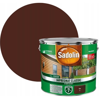 Sadolin Impregnace Classic Hybridní Tik 9L