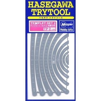 Hasegawa Template set 2 Curved Line