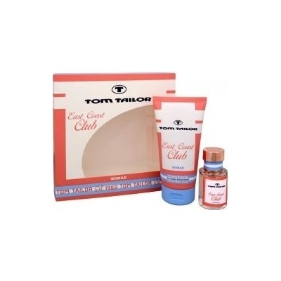 Tom Tailor East Coast Club Woman EDT 30 ml + sprchový gel 150 ml dárková sada
