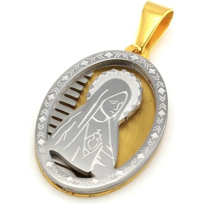 MPM Přívěsek z chirurgické oceli Pendant 7856 Gold