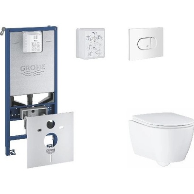 GROHE Rapid SLX s tlačidlom Arena Cosmopolitan SANI11BB3116