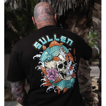 SULLEN Мъжка тениска sullen - premium - skull koi - jet black - scm6518_jtbk