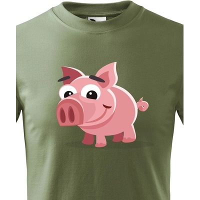 dětské triko Prasátko Military 69