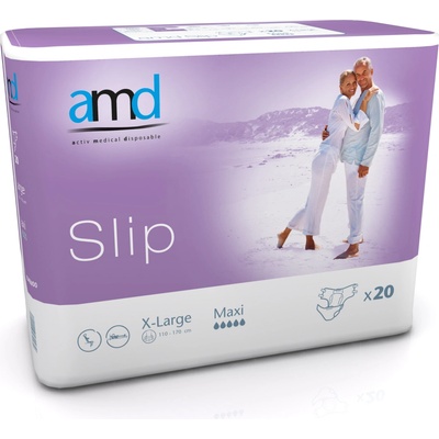 AMD Slip Maxi inkontinenčné plienky XL 20 ks
