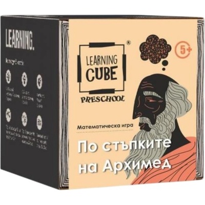 K-Toyz Образователна настолна игра Learning Cubes: По стъпките на Архимед (LC-020)
