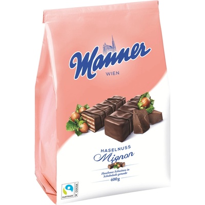 Manner Hazelnut Dark Chocolate 400 g