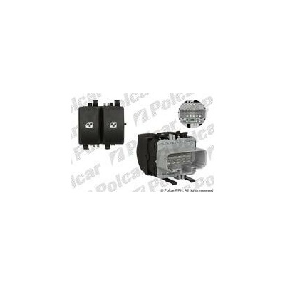 Spínač elektrického otvárania okien POLCAR 6026P-70