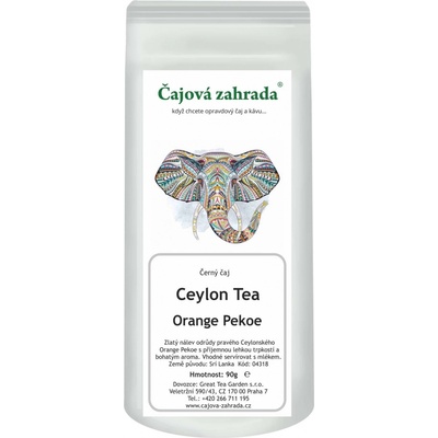 Čajová zahrada Ceylon Orange Pekoe černý čaj 1 kg