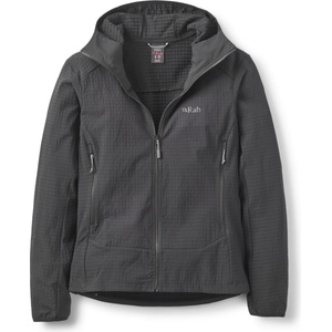Rab Дамско поларено яке Rab Women's Quantra Pro Hoody Fleece jacket - Black - размер 36 (EU) (105-7156-0111)