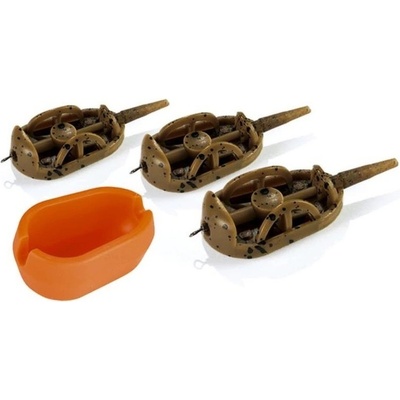 3ks - Krmítek Fil Fishing Method Feeder Set + Formička 20gr, 30gr, 40gr