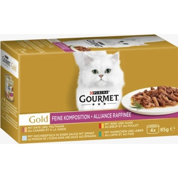 Gourmet Gold ve stave 4 x 85 g