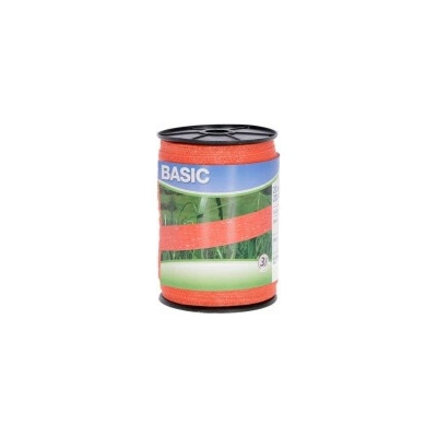 Páska BASIC pre el. ohradník, 20 mm x 200 m, 6x 0,16 mm, oranžová