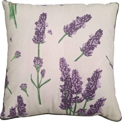 Ned bed linen ВЪЗГЛАВНИЦА ДЕКОРАТИВНА С ЦИП 40х40х8см ЗЕЛЕН ДЕКОРАТИВЕН РЪБ flower design’s g-8972 v-8 (flower design’s g-8972 v-8)