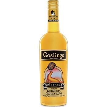 Goslings Gold Seal 40% 0,7 l (čistá fľaša)