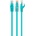 Gembird CAT6 U-UTP Patch кабел 5 м зелен PP6U-5M/G (PP6U-5M/G)