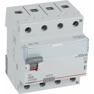 Legrand 40A/300mA/4p/AC 411728