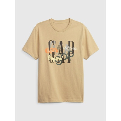 GAP Тениска с принт GAP GAP | Bezhov | МЪЖЕ | XS