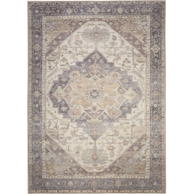 Nej-koberce Vintage Washables 13 sloní kost / fialový