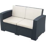 Bogdan Furniture Am Канапе 2-ка Monako, антрацит с възглавнички