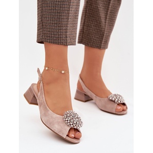 Step in style Дамски сандали с ток модел 225955 Step in style