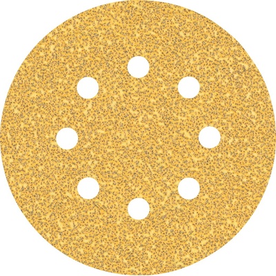 Bosch Brúsny papier EXPERT C470 s 8 otvormi pre excentrické brúsky, 125 mm, zrnitosť 40, 50 ks 2608900908