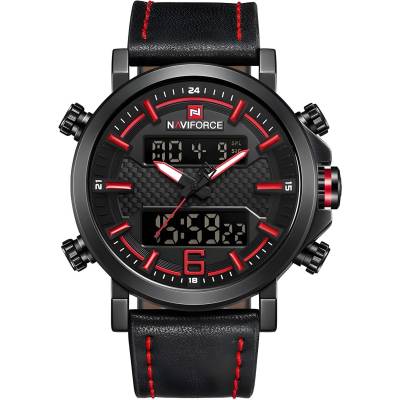 Naviforce Часовник naviforce ry-14617 - Черен / Червен kp14617 (ry-14617)