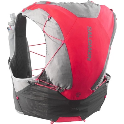 Salomon ADV Skin 12l Set Castelrock/Alloy/Neon Flame