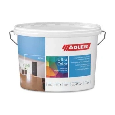 Adler Česko Aviva Ultra Color - interiérová barva na stěnu 3L, RAL 6001 - zelená smaragdově