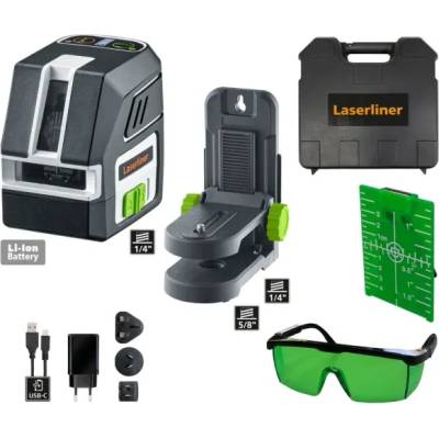 Laserliner Зелен линеен лазер Laserliner PocketCross-Laser 2G/ 0.3 мм/м (036.710A)