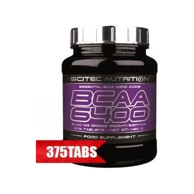 Scitec Nutrition Верижно-разклонени аминокиселини bcaa 6400, 375 таблетки, 1228