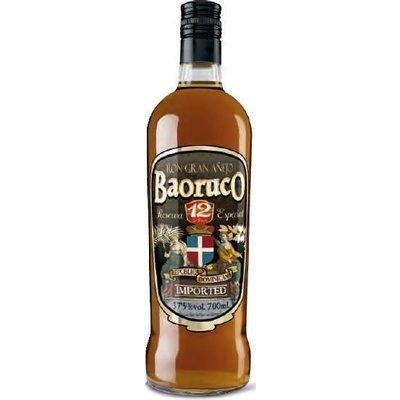 Ron Baoruco 12y 0,7 l (holá láhev)