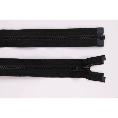 de-park Zip YKK - 85 cm - dělitelný - černá - 999