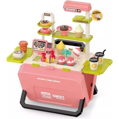 Man Yuk Toys Комплект за сладкарница в куфар, 45 броя (668-162)