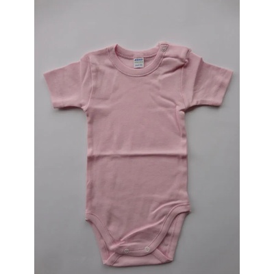 САЛИ / Индиго Кидс Боди с къс ръкав, рипс, различни цветове, 80