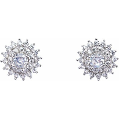 Oliver Weber Luxusné náušnice kôstky s kryštálmi Laurels 23175