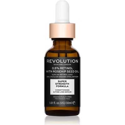 Revolution Beauty Retinol 0.5% With Rosehip Seed Oil хидратиращ серум против бръчки 30ml